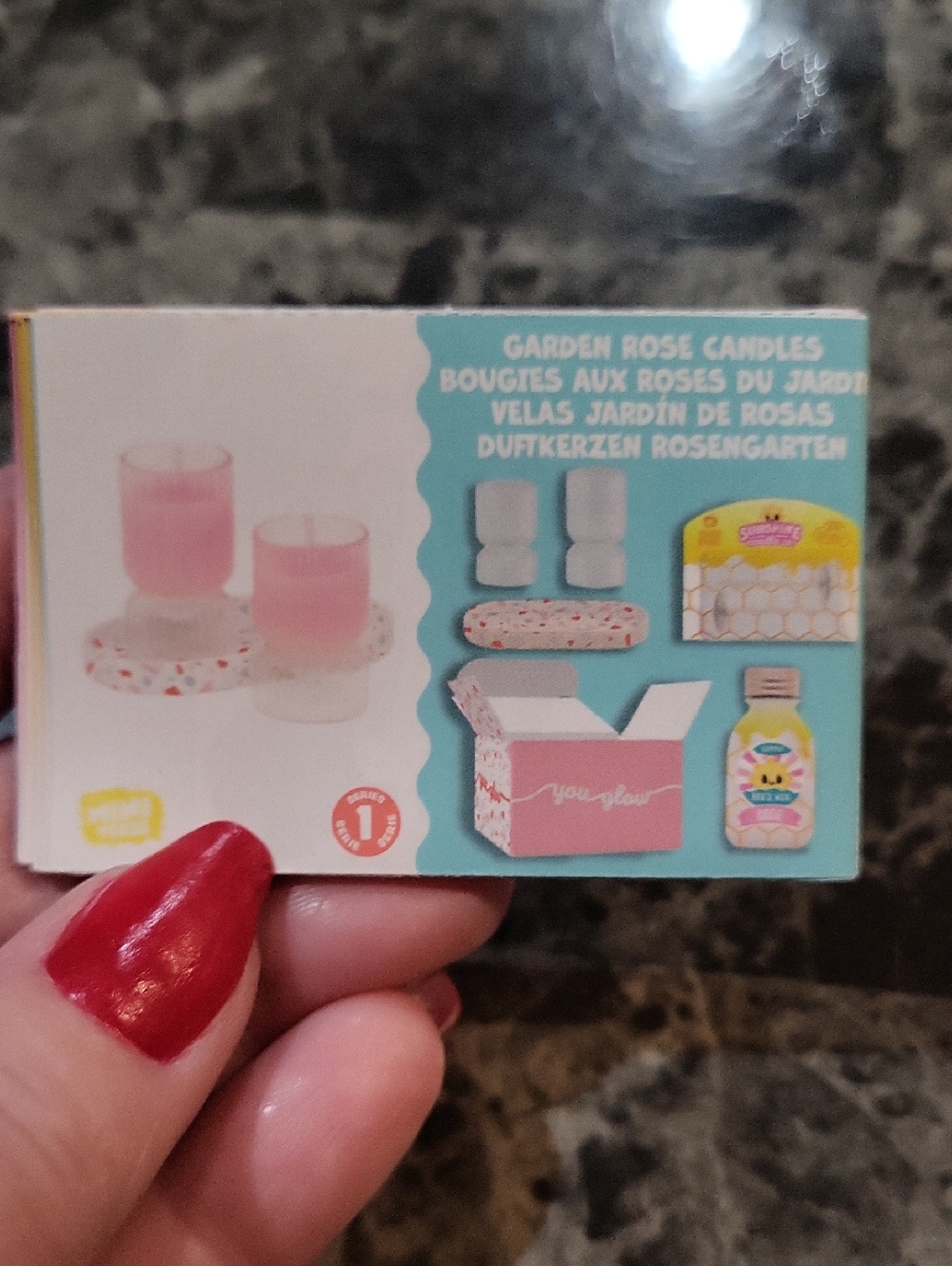 Miniverse Make It Mini Lifestyle Garden Rose Candles